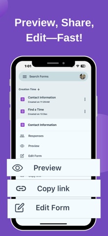 Forms for Google Forms & Doc iPhone screenshot