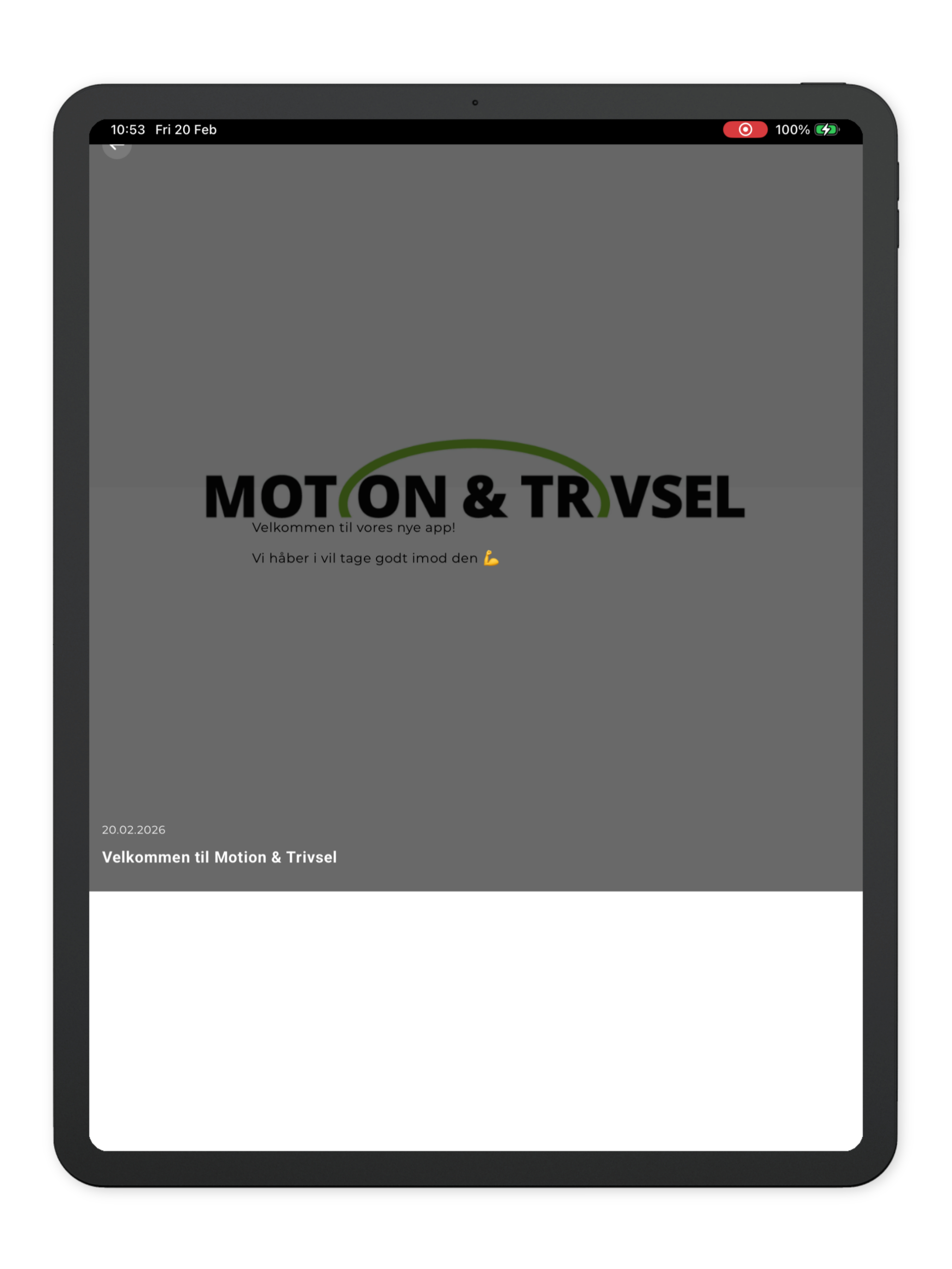 Motion & Trivsel