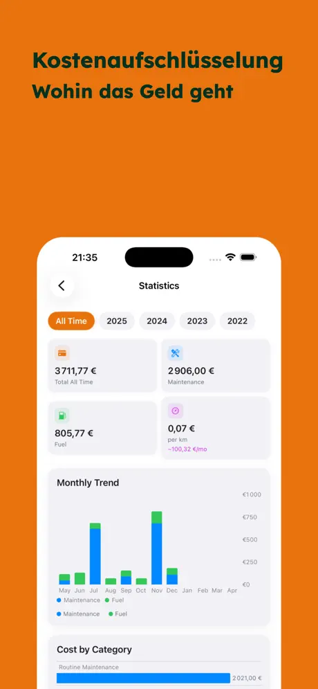AutoLog — Wartungsheft — iPhone-Screenshot 5