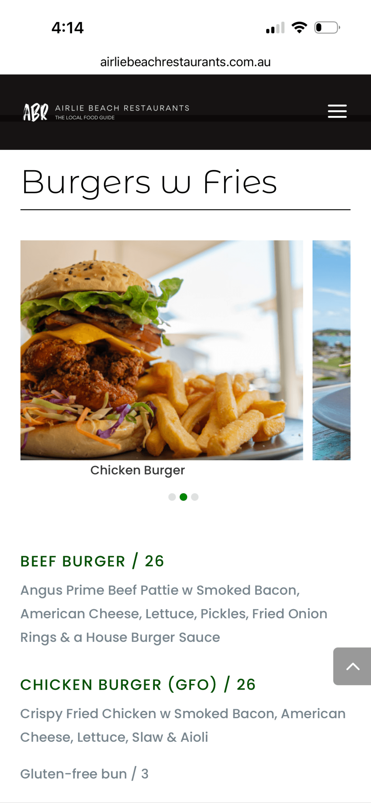 Airlie Beach Restaurants