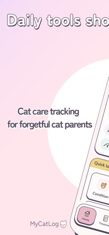MyCatLog - Cat Health & Care screenshot