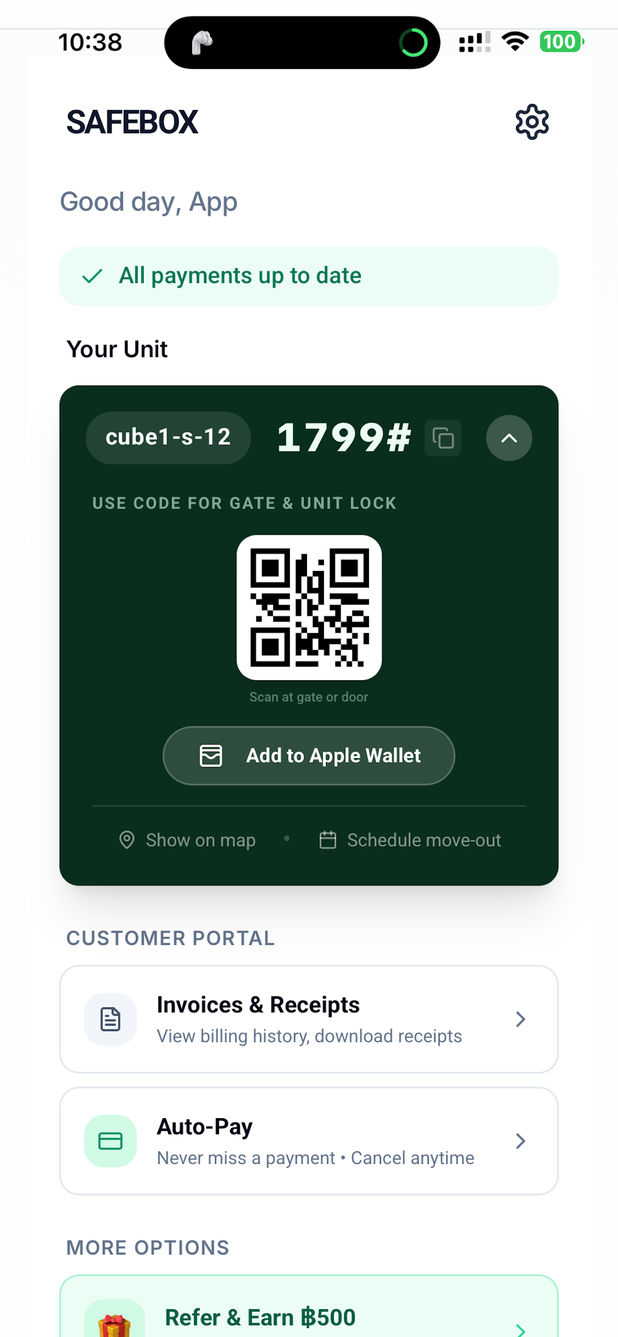 GoSafebox screenshot 3