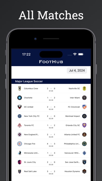 FootHub: Football Live Score