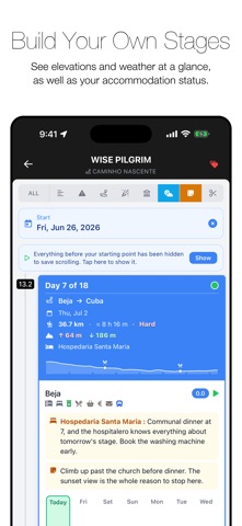 Wise Pilgrim Caminho Nascente screenshot