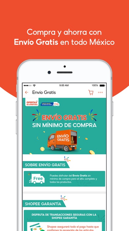 Shopee: Costo Cero de Envío