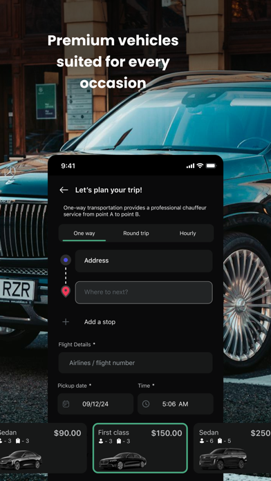 Bookinglane Chauffeur Service Screenshot