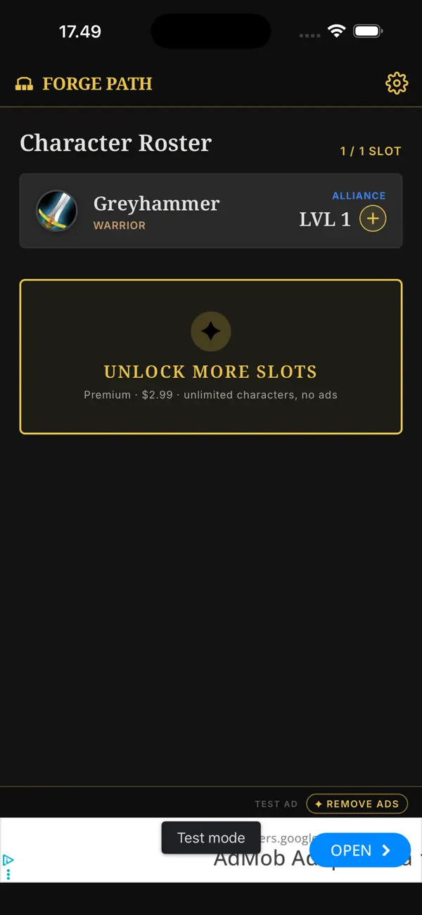 #1. Forge Path (iOS) Door: Bjarke Søgaard