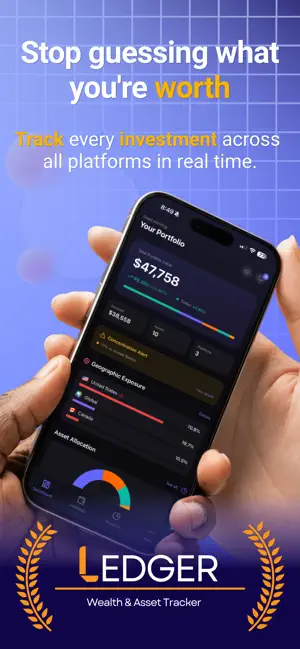 Ledger: Wealth & Asset Tracker screenshot 1