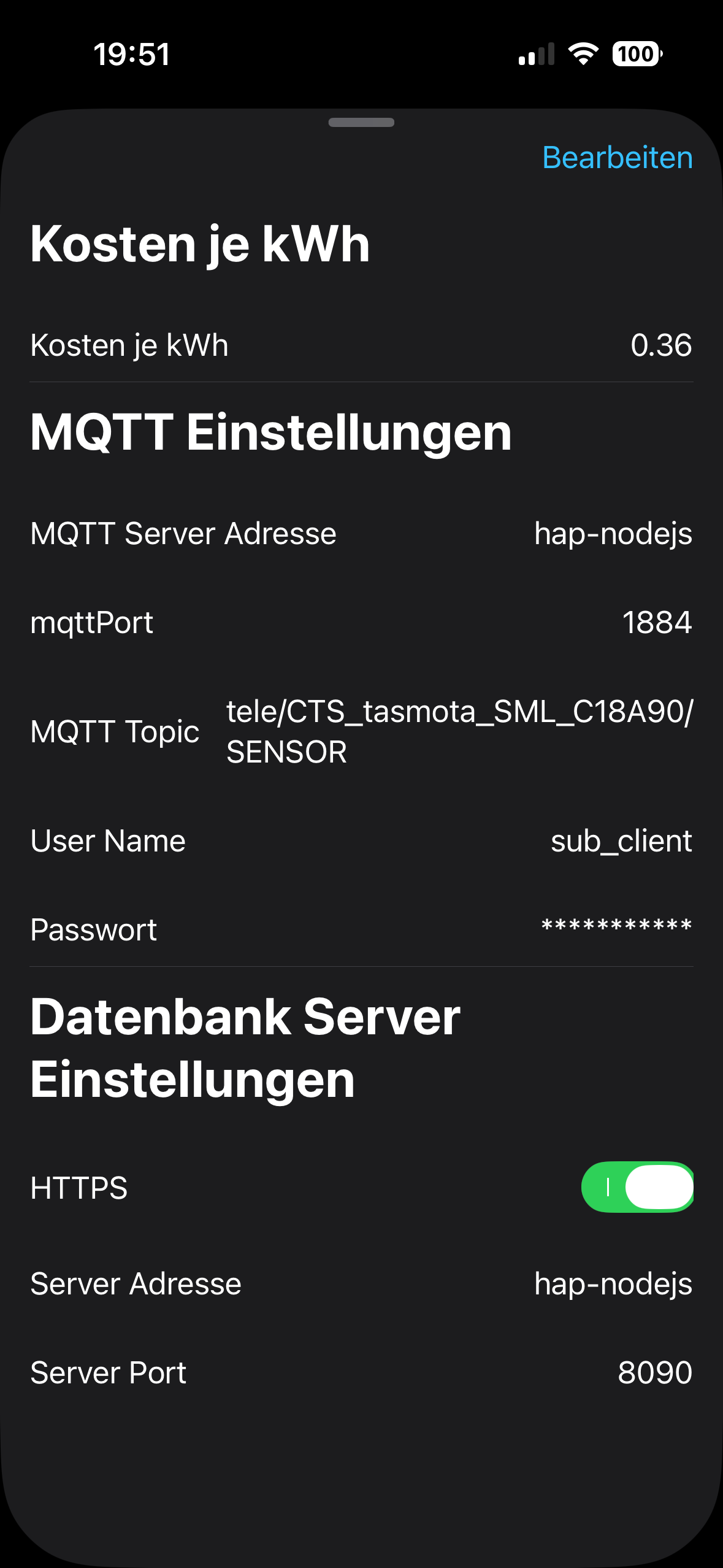 Stromzaehler screenshot 3