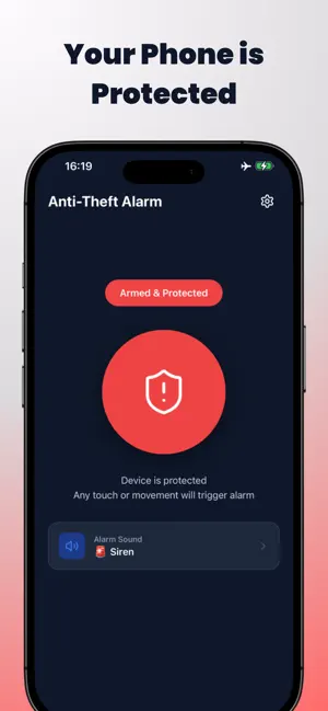 Anti-Theft Touch Alarm screenshot 1