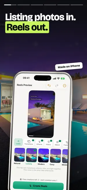 Keyreel: Real Estate Video screenshot 1