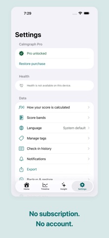 Calmgraph: Stress & HRV Screenshot 8 of 8