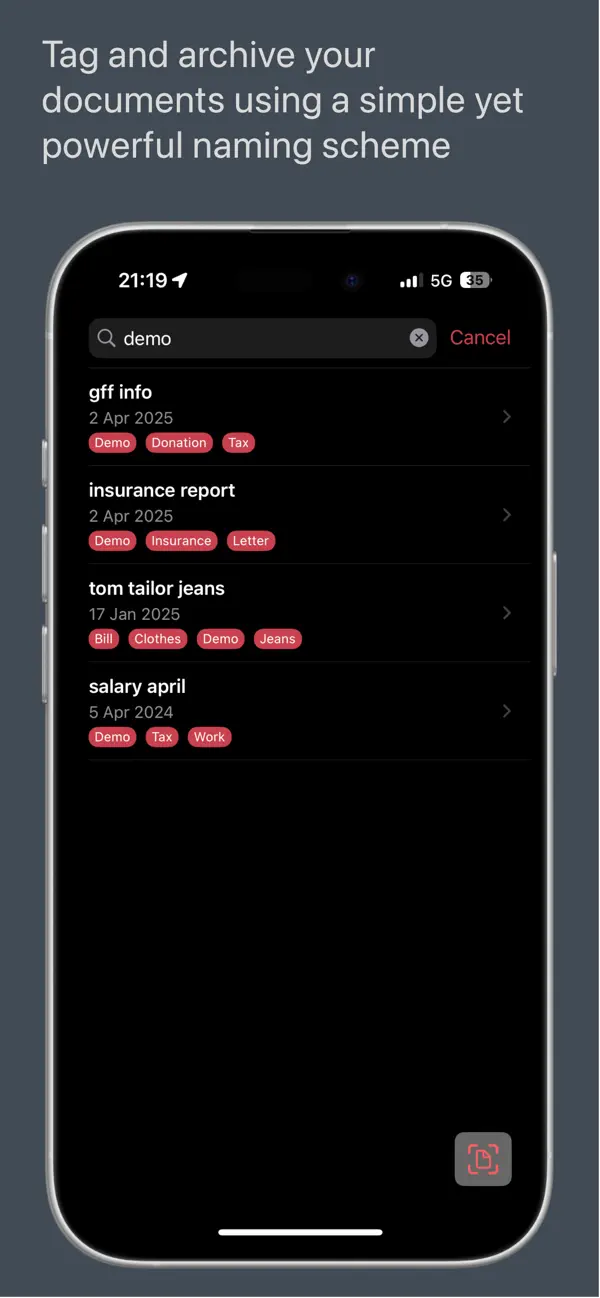 #2. PDF Archiver (iOS) Tekijänä: Julian Kahnert
