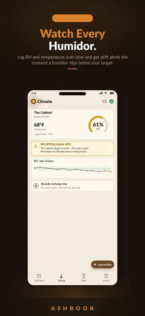 Ashbook: Cigar Humidor screenshot 2