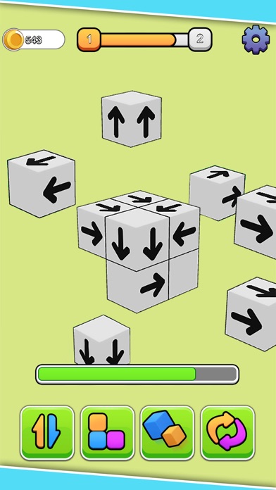 Arrow Cubes Screenshot