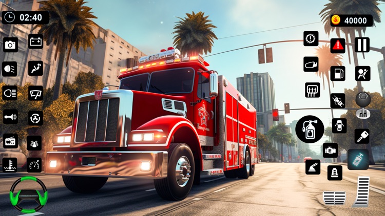 Fire Truck - Firefighter Games screenshot-0