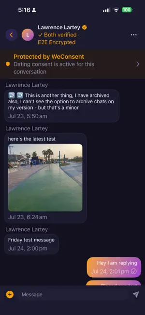 WeConsent: Trust Your Match screenshot 4