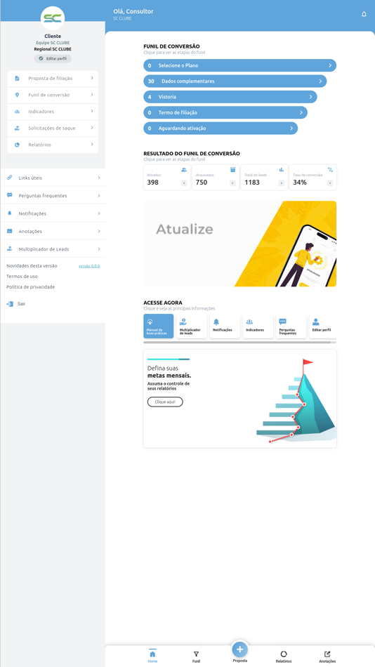 #1. APP SC Clube (iOS) 由: ASSOCIACAO MUTUA DE BENEFICIOS DE SANTA CATARINA SC CLUBE