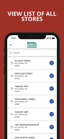 Royal Farms Rewards iPhone Screenshot 3