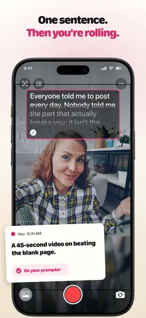 Daily Studio: AI Teleprompter screenshot 4