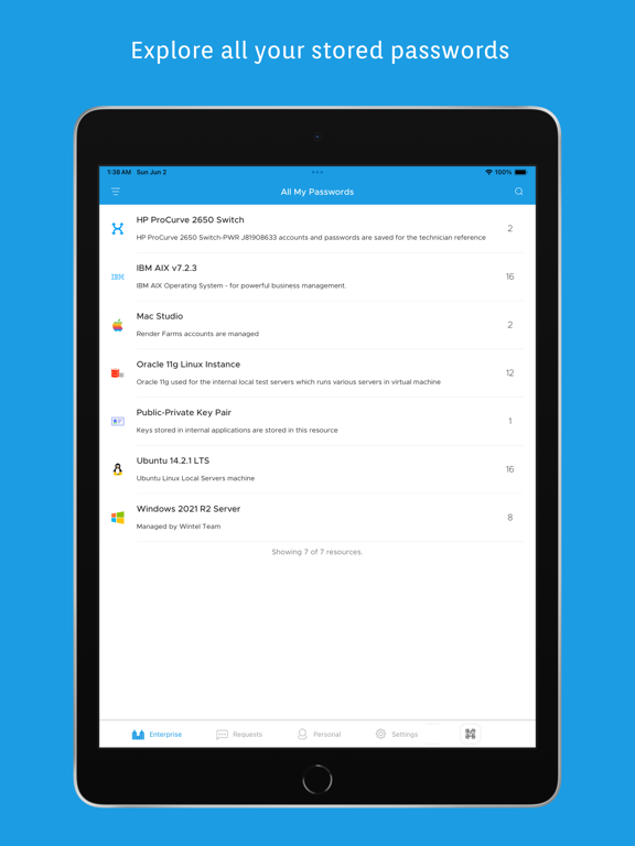 Screenshot #4 pour ManageEngine PAM360