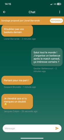 Your Game - Gestion d'équipe screenshot