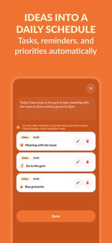 Alba：AI 每日计划 screenshot