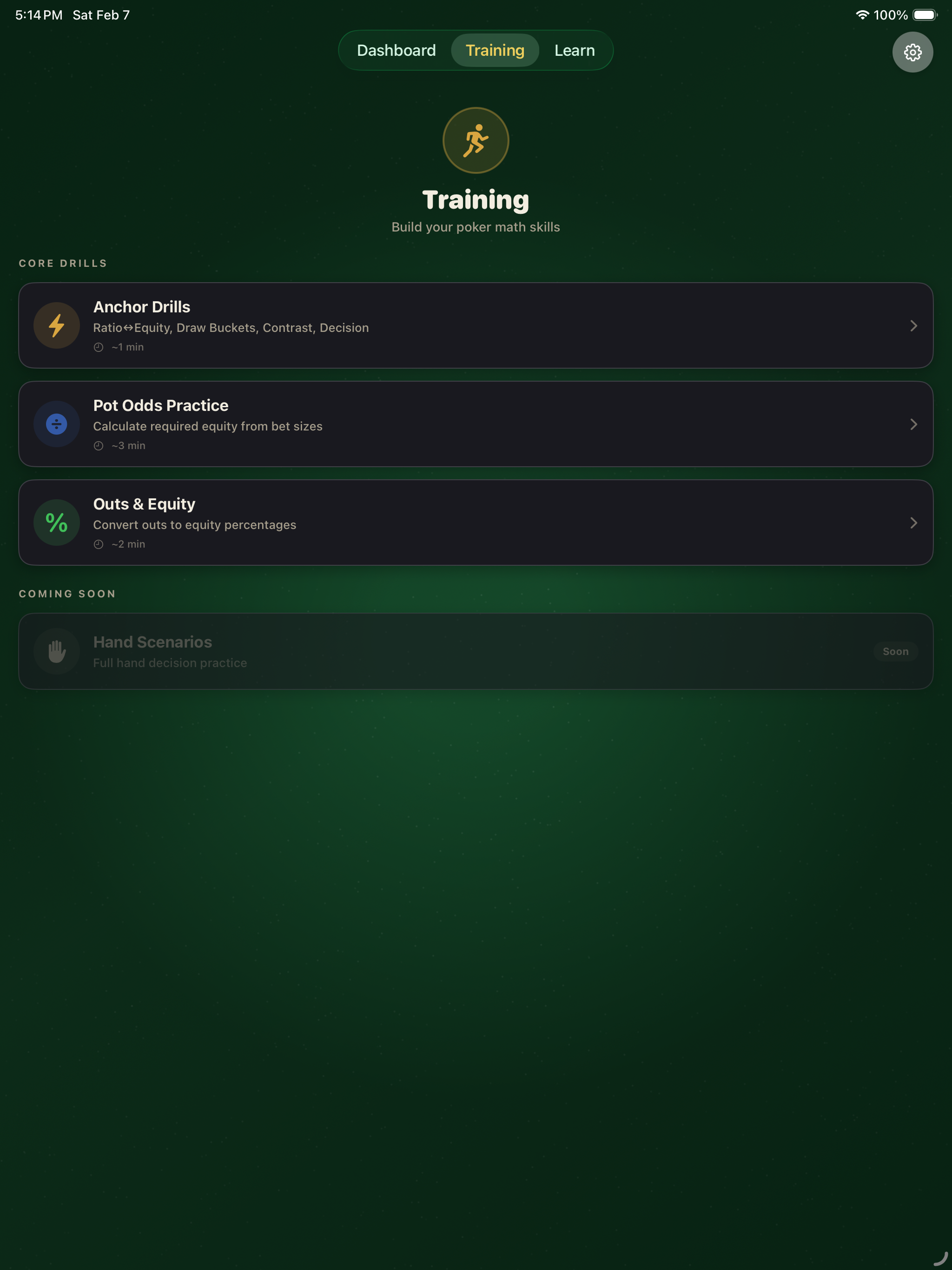 PokerProTrainer screenshot 10