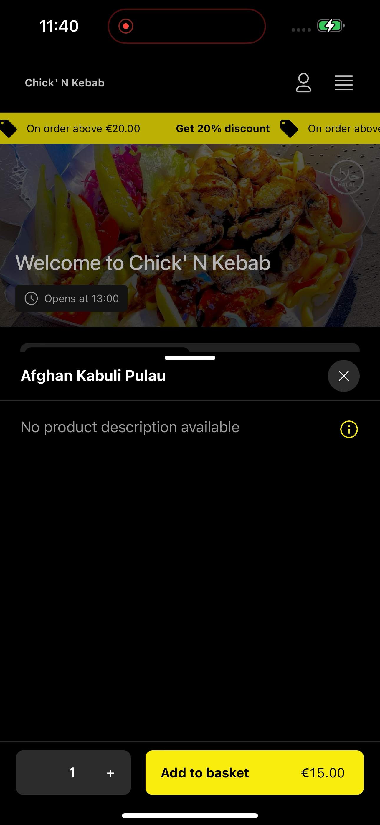 Chick' N Kebab screenshot 8