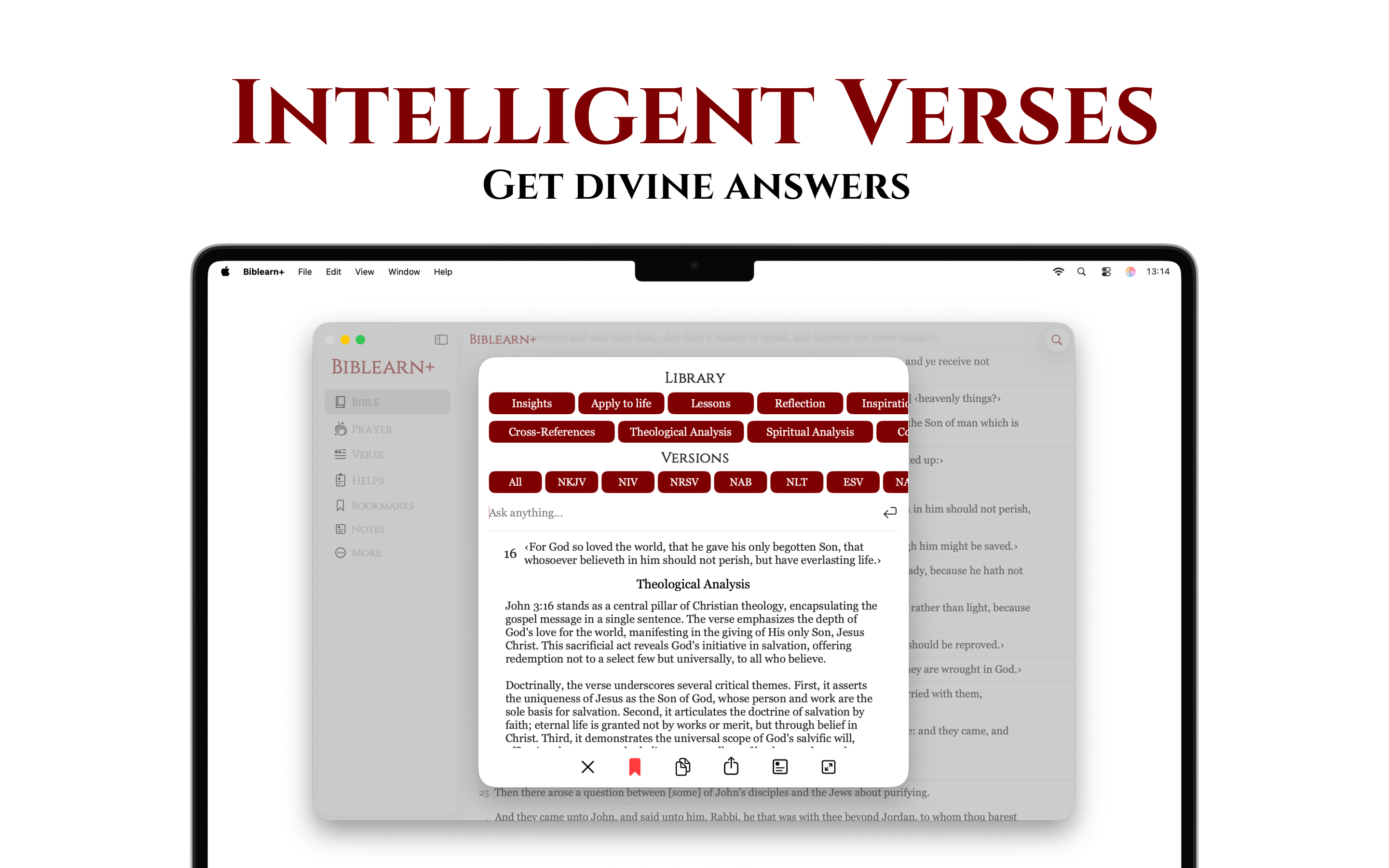 Biblearn+™ KJV: AI Bible Study