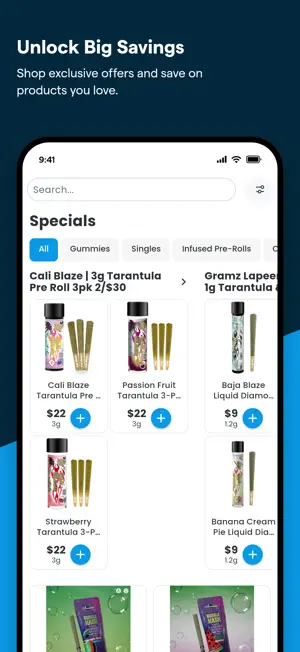 Gramz Cannabis screenshot 2