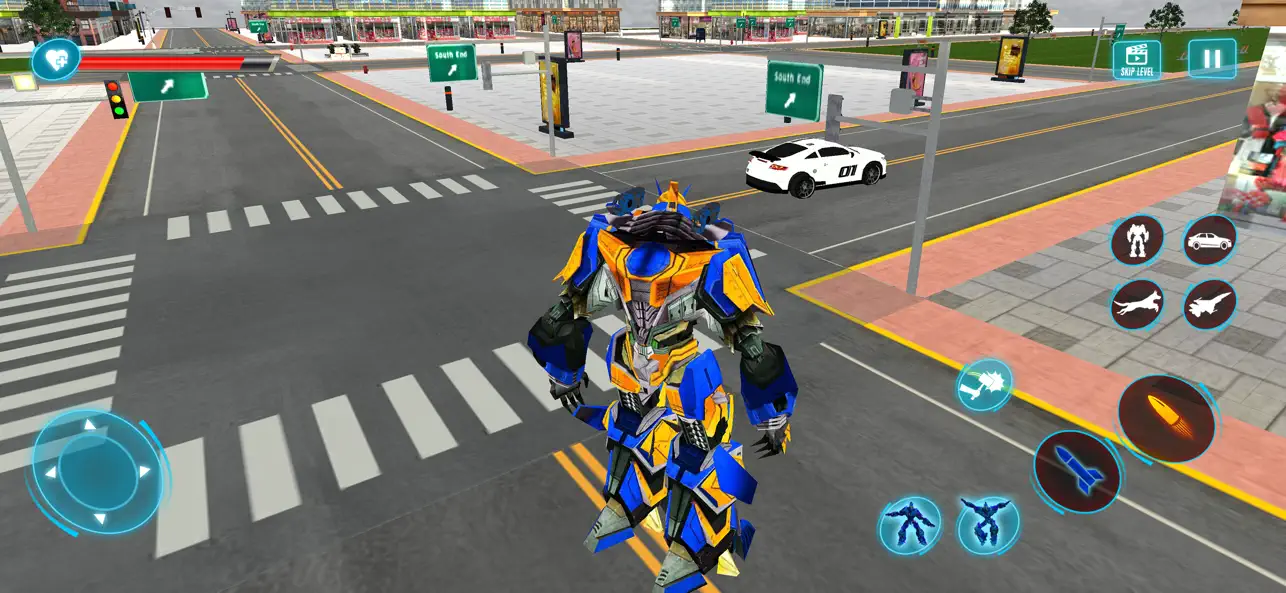 Screenshot #3 pour US Police Dog Robot Games