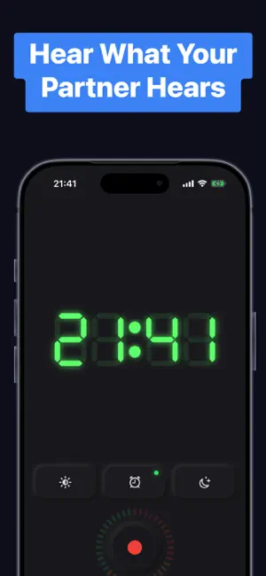 Snore Tracker & Recorder App screenshot 1
