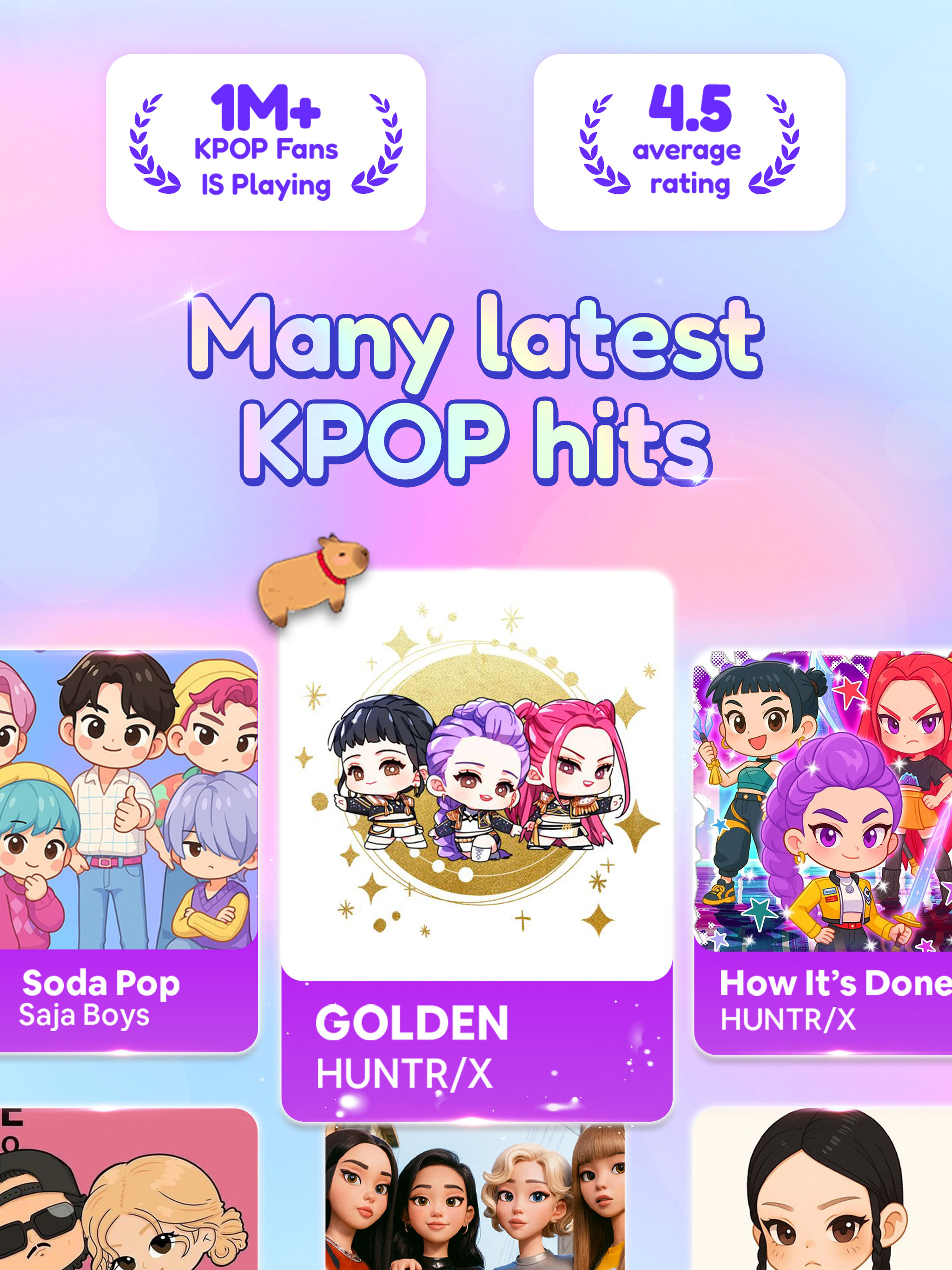 KPOP Piano Beat: Music Game screenshot 7