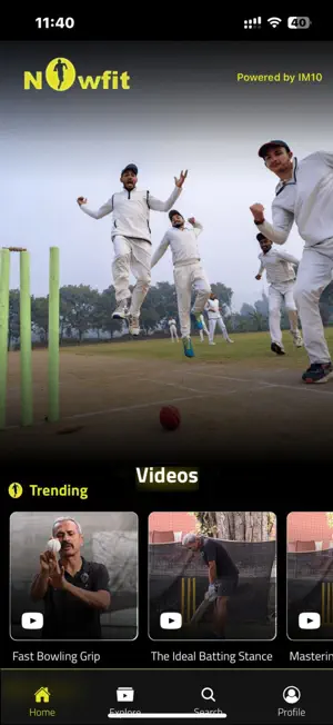 Nowfit Cricket screenshot 1