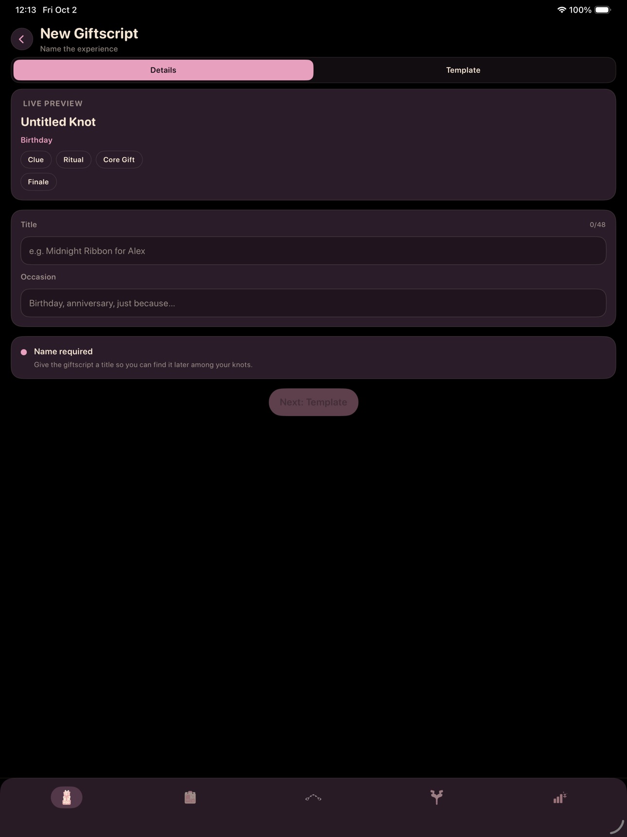Screenshot 12 of Giftscript Knot