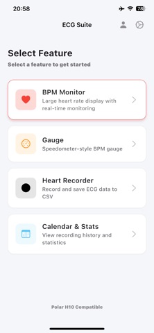 ECG Suite screenshot