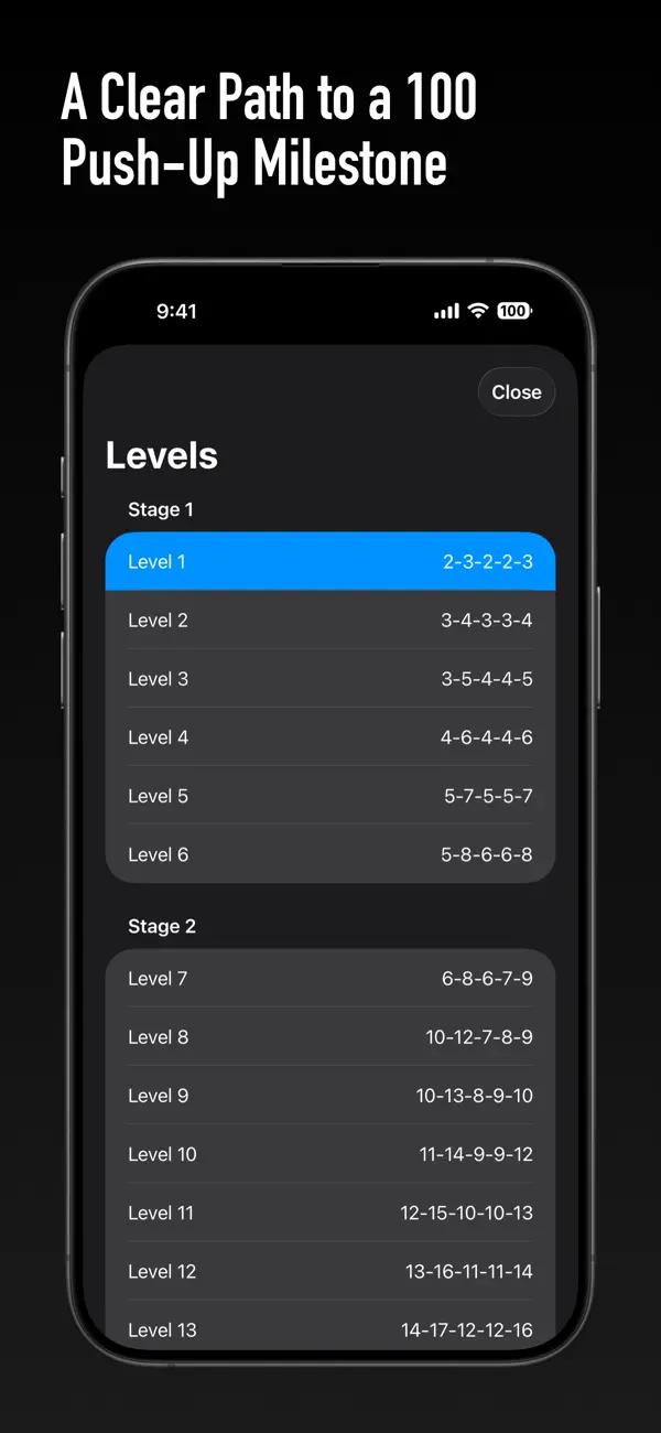 Pushup Tracker: Club Pushanova Screenshot 3