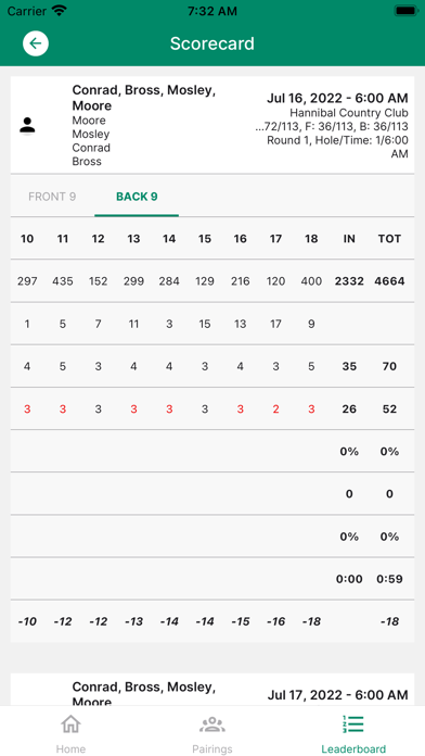PLP Golf Screenshot
