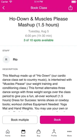 Studio Rio's Twisted Fitness screenshot 3