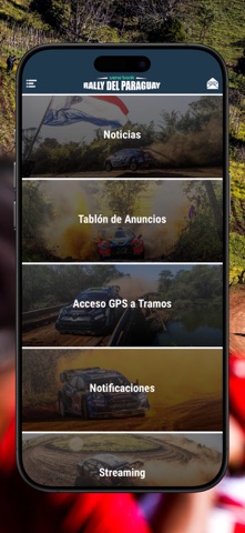 Rally del Paraguay iPhone screenshot 4