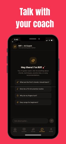 Guitar AI: Learn & Play iPhone screenshot