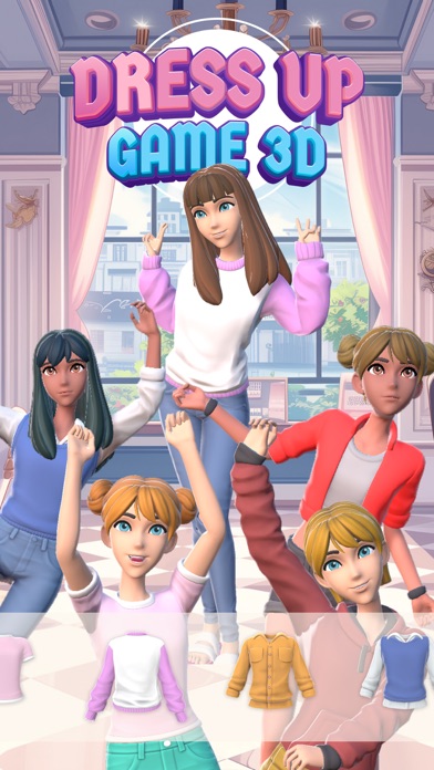 Dress up Game for girls 3D Screenshot