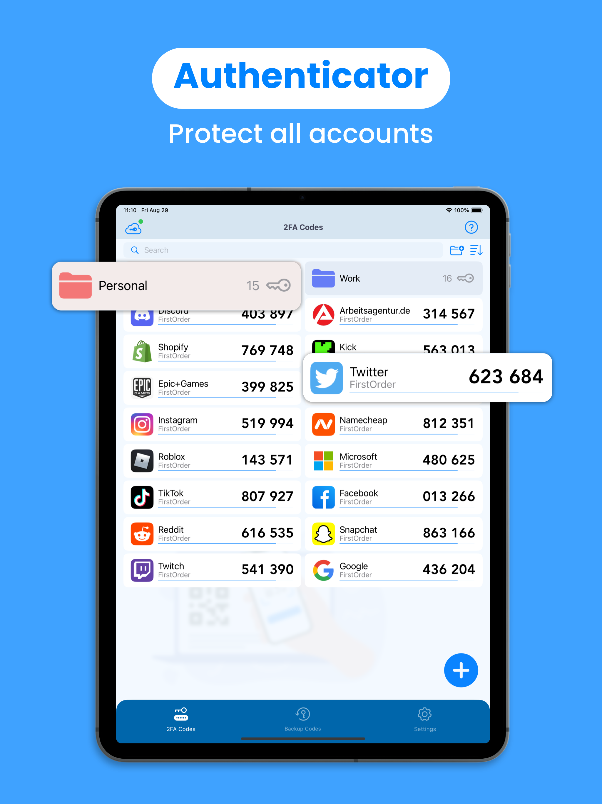 Authenticator App · 2FA screenshot 9