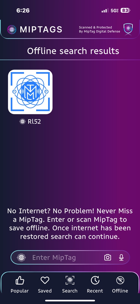iPhone screenshot