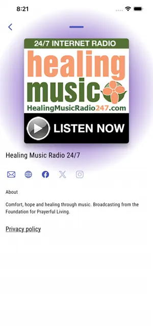 Healing Music Radio 24/7 screenshot 3