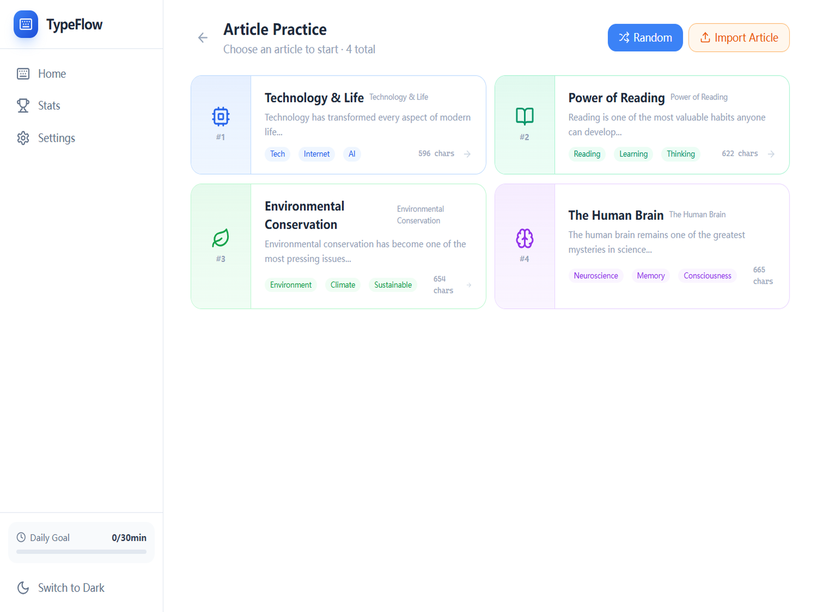 TypeFlow - Learn Typing screenshot 14