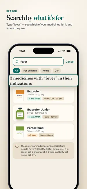 Medlet: Medicine Cabinet screenshot 3