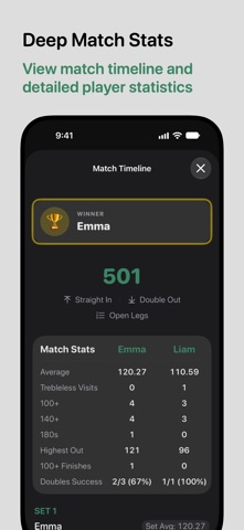 Darts Checkout Scorer Screenshot 5 of 10