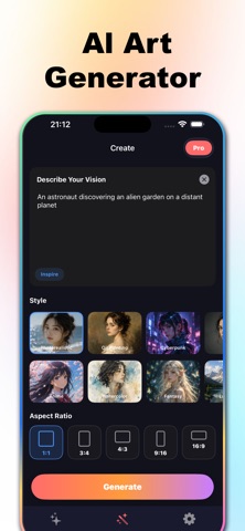 GrBubble: AI Image Art Screenshot 4 of 5
